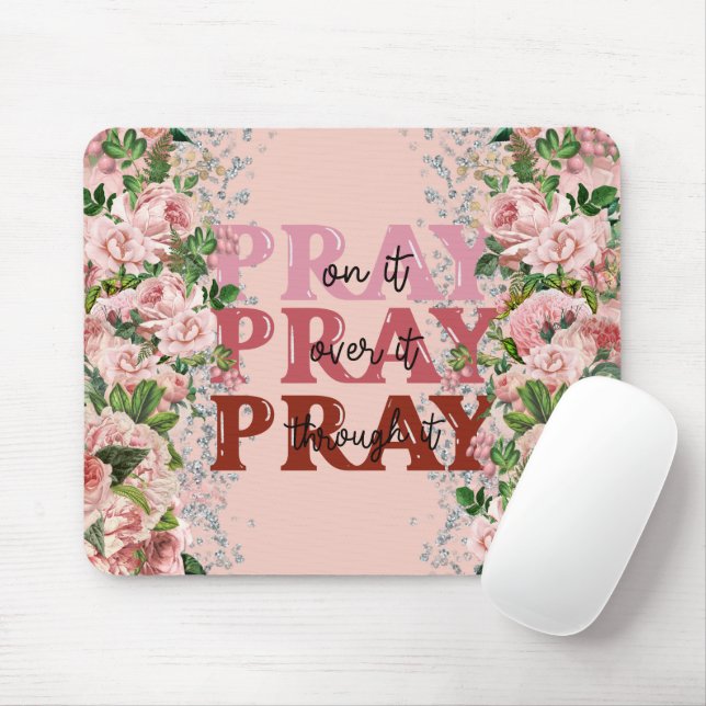 inspirational Christian Bible Verse Mouse Mat (With Mouse)