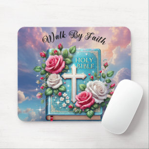 inspirational Christian Bible Verse Mouse Mat