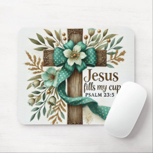 inspirational Christian Bible Verse Mouse Mat