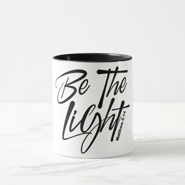 Inspirational Christian Bible Verse Mug (Center)