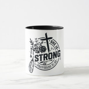Inspirational Christian Bible Verse Mug