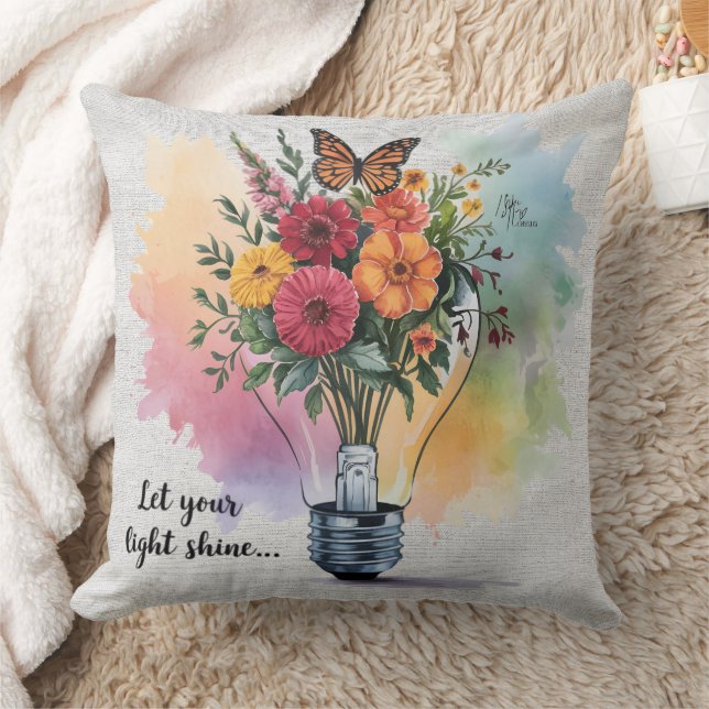 Inspirational Christian Bible Verse /Scripture Cushion (Blanket)