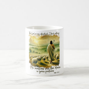 Inspirational Christian Lord Is My Shepherd Coffee Mug