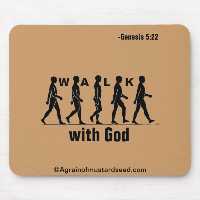 Inspirational Christian Mouse Mat (Front)