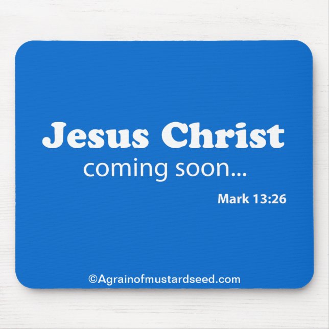 Inspirational Christian Mouse Mat (Front)