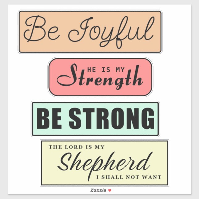 Inspirational Christian Quotes (Sheet)