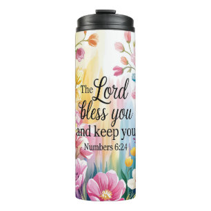 Inspirational Christian Scripture Tumbler