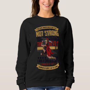 Inspirational Christianity Devotee Mosquitoes Cath Sweatshirt