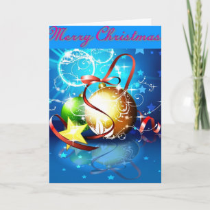 Inspirational Christmas greeting Holiday Card