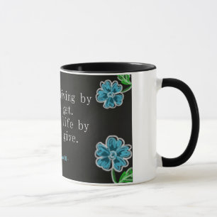 Inspirational Churchill Life Quote Mug