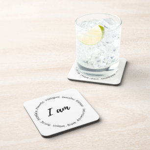 Inspirational coaster