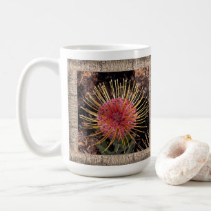 Inspirational Coffee Mug with Striking Proteas