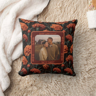 Inspirational Couple 20Th Anniversary Throw Pillow
