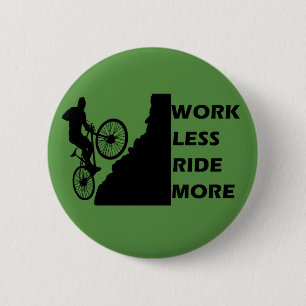 inspirational cycling quotes 6 cm round badge