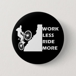 inspirational cycling quotes 6 cm round badge