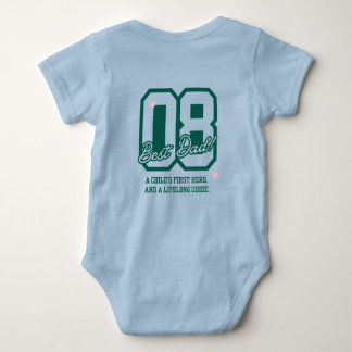 Inspirational Dad Quote Baby Bodysuit