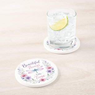 Inspirational Dragonfly/Beautiful Things Coaster