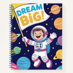 Inspirational "Dream Big" for Children Notebook