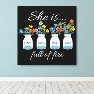 Inspirational Encouragement/Quotes Canvas Print