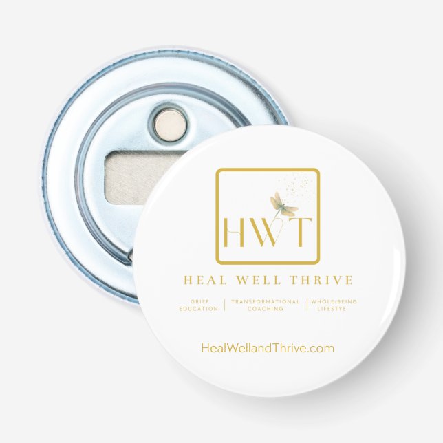 Inspirational Encouragement & Support  Bottle Opener (Front)