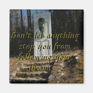 Inspirational Encouraging Travel Magnet