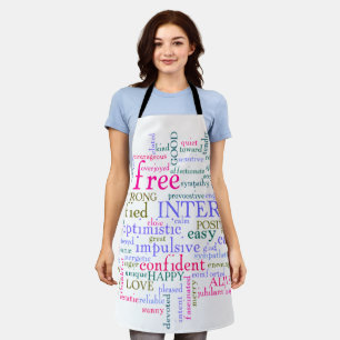Inspirational Encouraging Words Apron