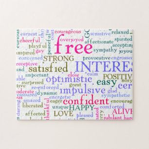 Inspirational Encouraging Words Jigsaw Puzzle