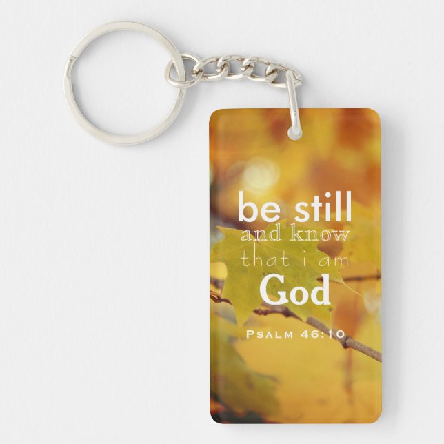 Inspirational Faith Key Ring (Front)