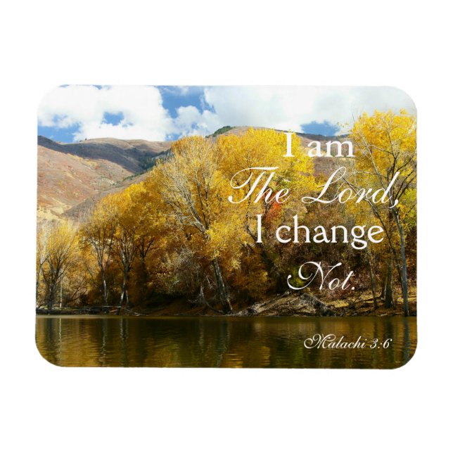Inspirational Fall Fleximagnet Magnet (Horizontal)