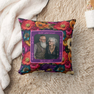 Inspirational Family Anniversary Throw Pillow