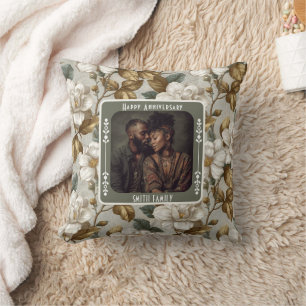 Inspirational Family Golden Anniversary   Cushion