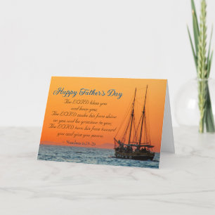 Inspirational Father's Day, The Lord Bless You Card