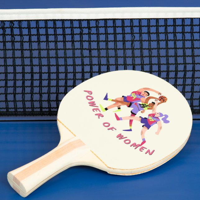 Inspirational Female Athletes  Ping Pong Paddle (Insitu)