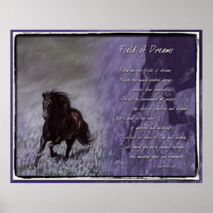Inspirational Field of Dreams Poster