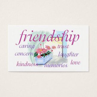Inspirational Friendship Wallet Size Card
