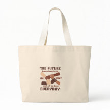 Inspirational Future Quote & Diverse Unity Hands T