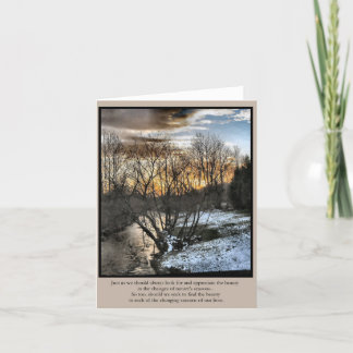 Inspirational Gifts Seasons of Our Lives Card