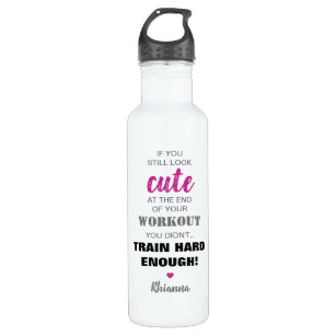 Inspirational Girly Quote & Name 710 Ml Water Bottle