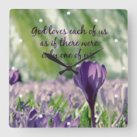 Inspirational God Loves Each of Us Quote