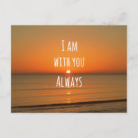 Inspirational God Quote: Bible Verse I am With You