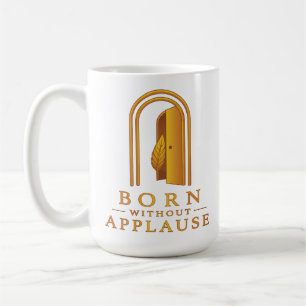 Inspirational Gold Door & Feather Coffee Mug