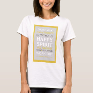 inspirational gordon b hinckley lds quote T-Shirt