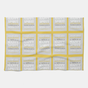 inspirational gordon b hinckley lds quote tea towel