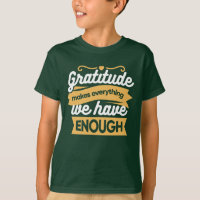 Inspirational Gratitude Typography Quotes