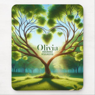 Inspirational Green Mouse Mat