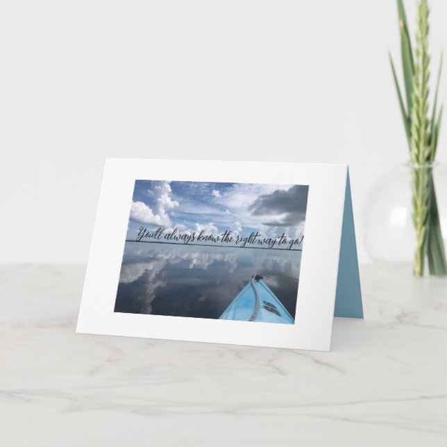 Inspirational greeting card (Front)