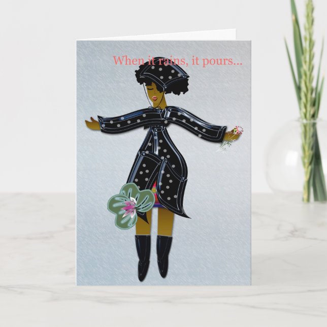 Inspirational greeting card (Front)