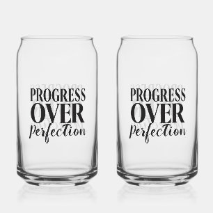 Inspirational Growth Mindset Typography Can Glass