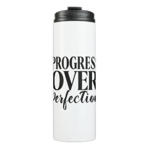 Inspirational Growth Mindset Typography Thermal Tumbler