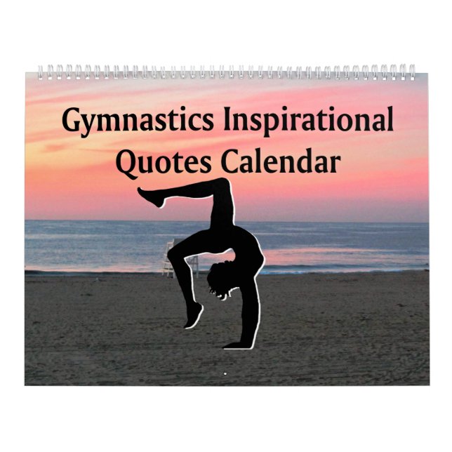 INSPIRATIONAL GYMNASTICS CALENDAR (Cover)